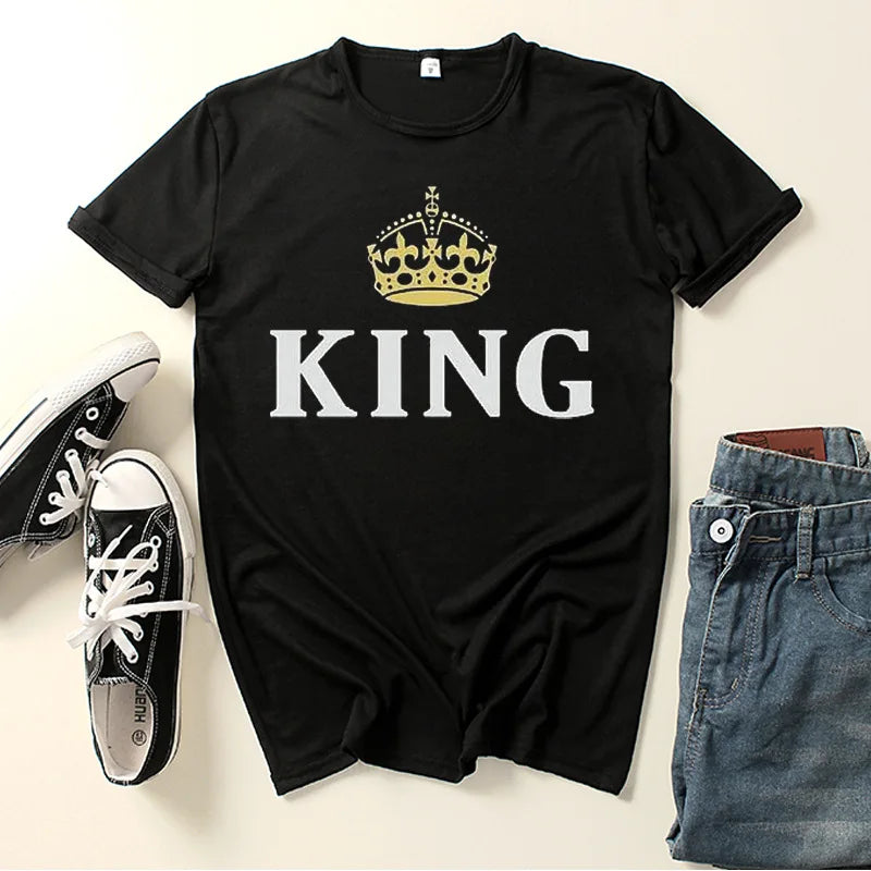 Paar T Shirts King Queen - Ansicht 3