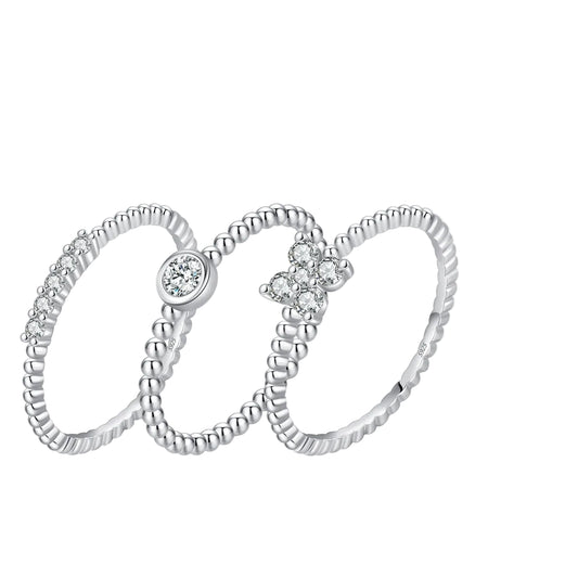 Friendship Rings For 3 Best Friends