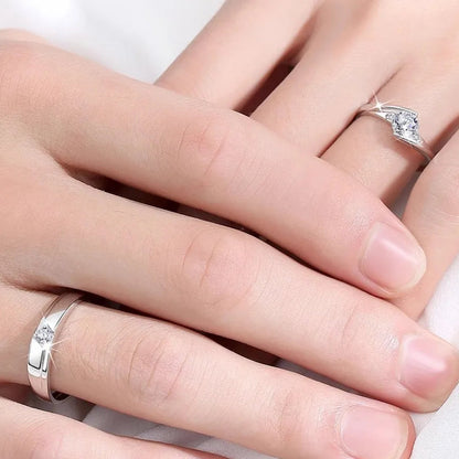 Diamond Wedding Ring For Couple