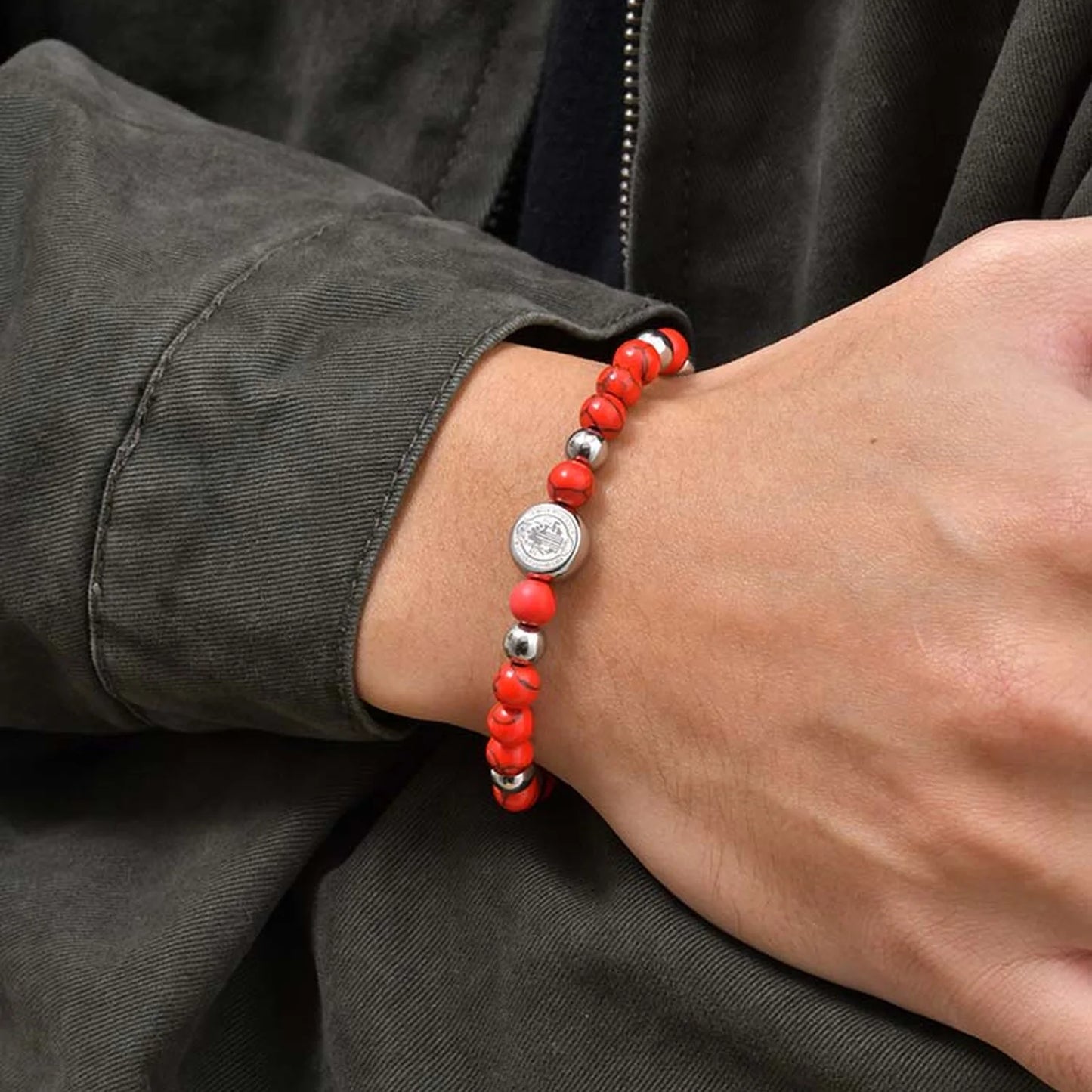 Partner Kreuz Armband