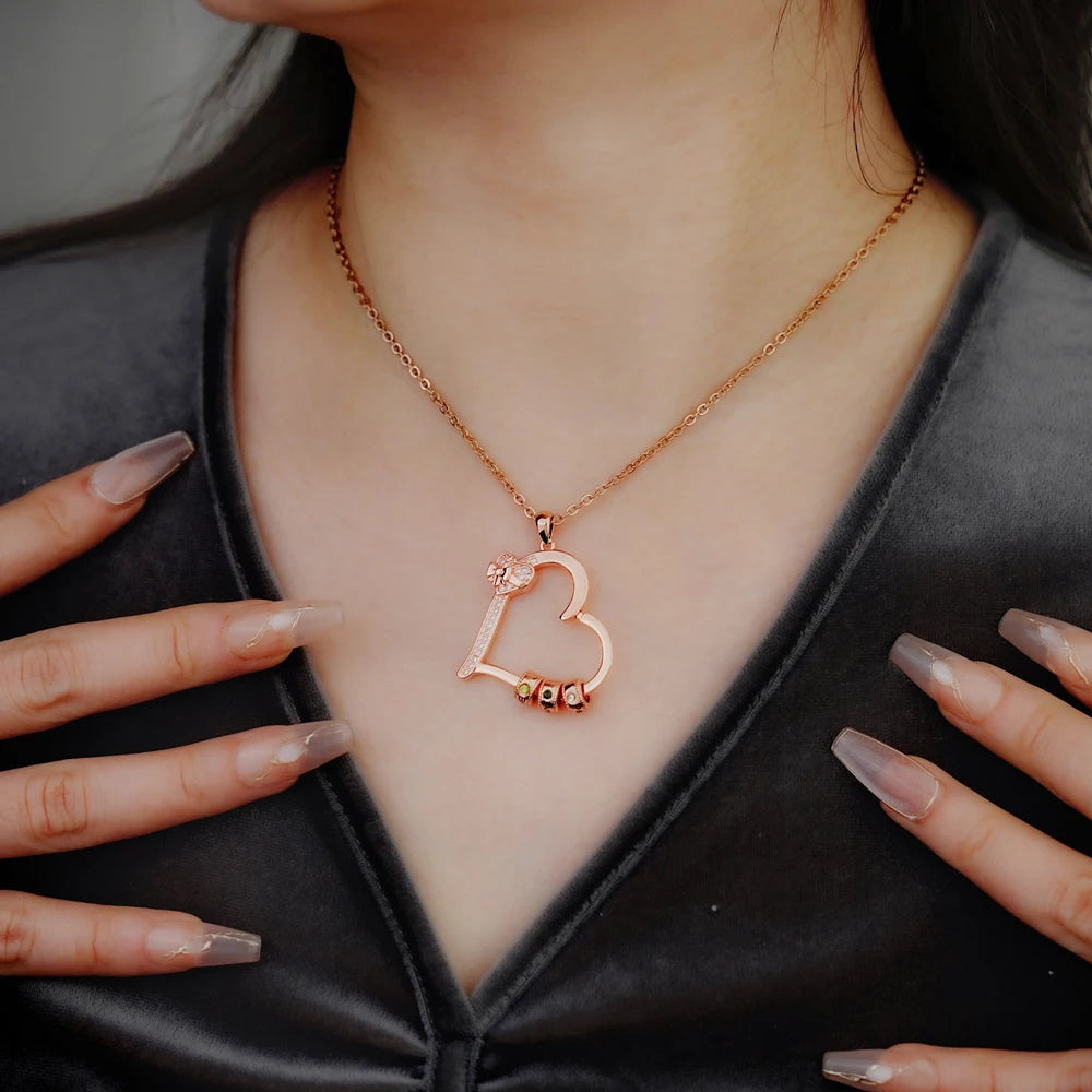 Familienkette Rosegold - Ansicht 2