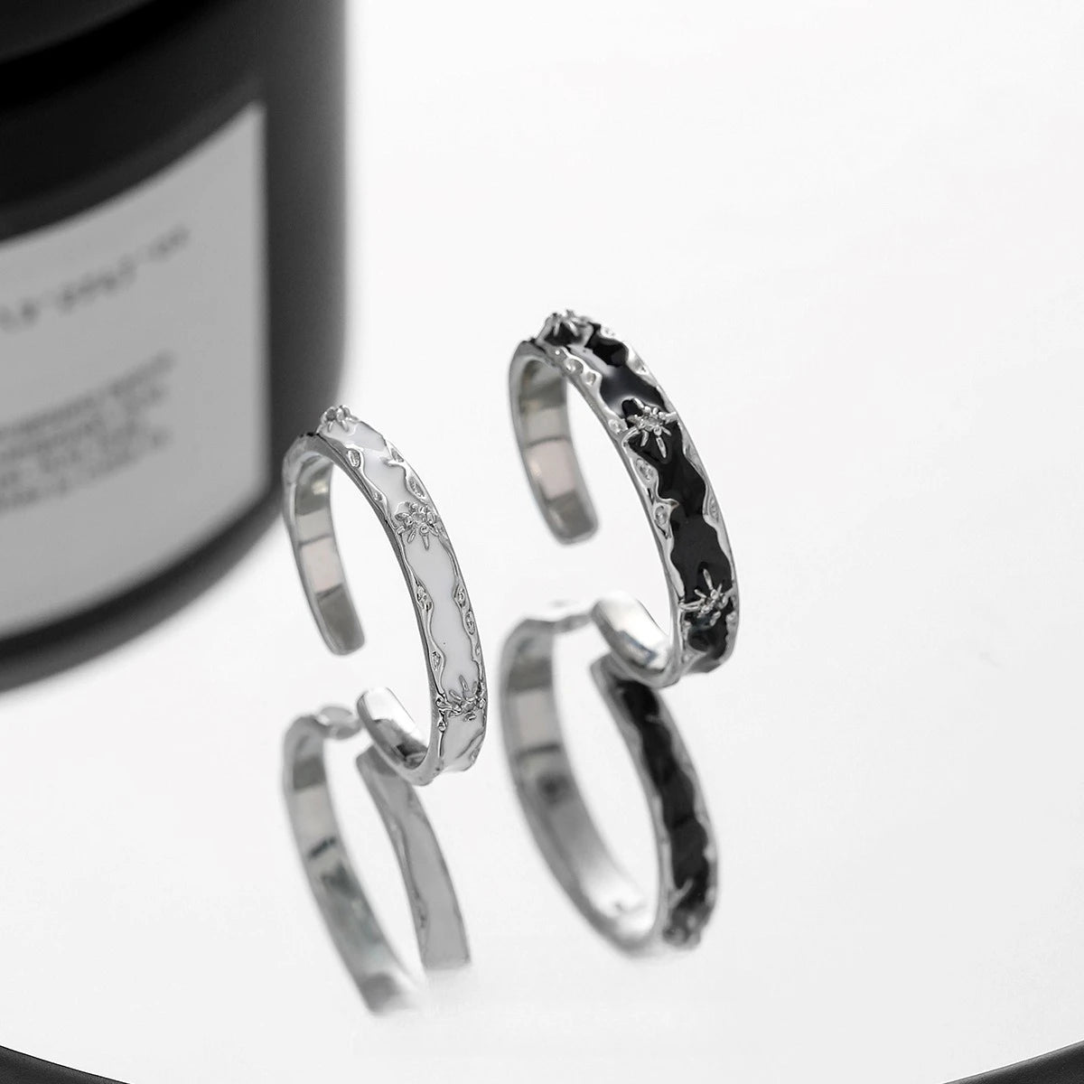 Stainless Steel Couple Rings