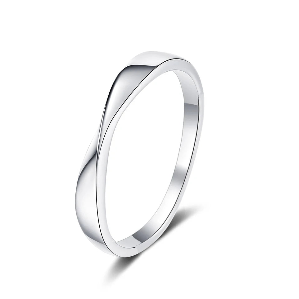 Simple Couple Promise Rings