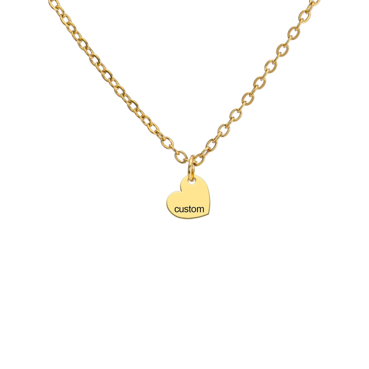 Familienkette Mit Namen Gold - Ansicht 3