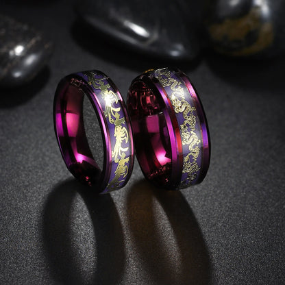 Carbon Ringe Paar