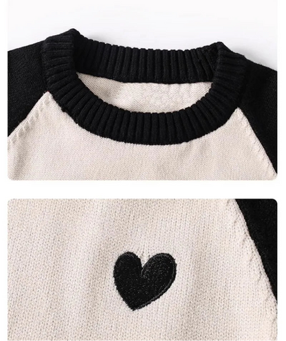 Pullover Mit Kleinen Herzen
