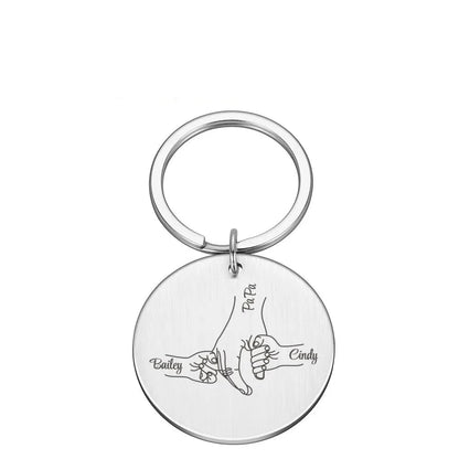 Schlüsselanhänger Personalisiert Familie
