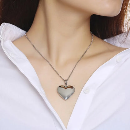 Couple Photo Necklace