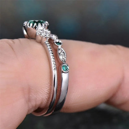 Couple Gemstone Ring