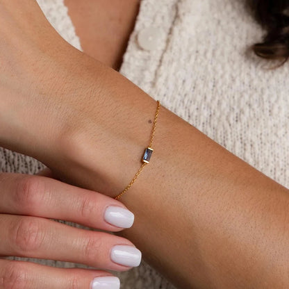 Mother Daughter Birthstone Bracelet