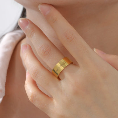 Couple Rings With Letters