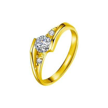 Couple Promise Rings Gold