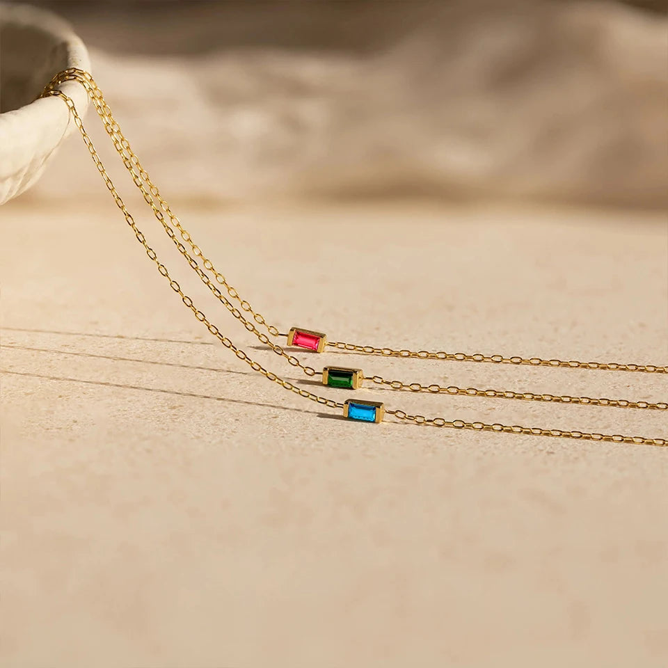 Mother Daughter Birthstone Bracelet