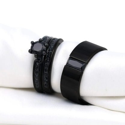 Couple Ring Stone