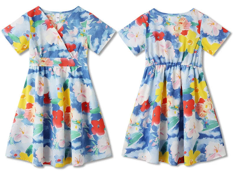 Mother And Daughter Twinning Dress
