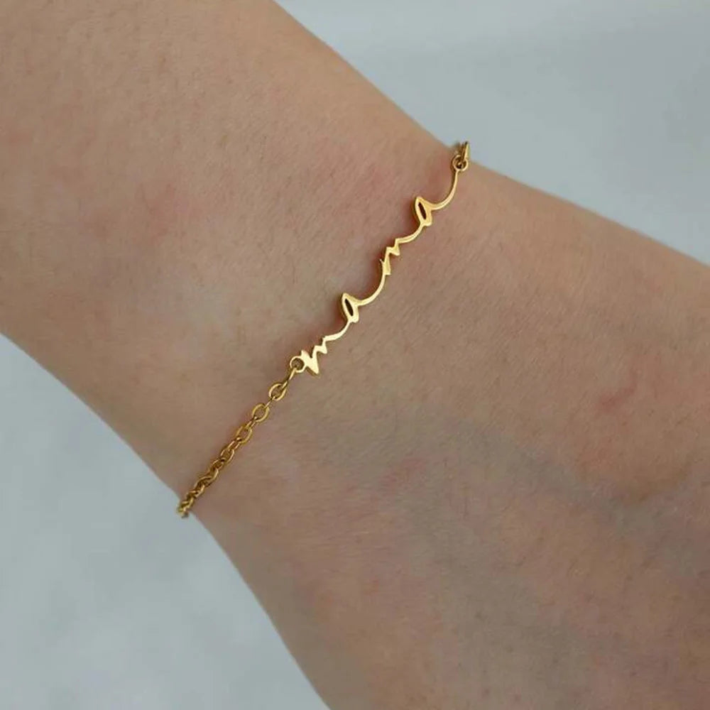 Mama Armband Gold