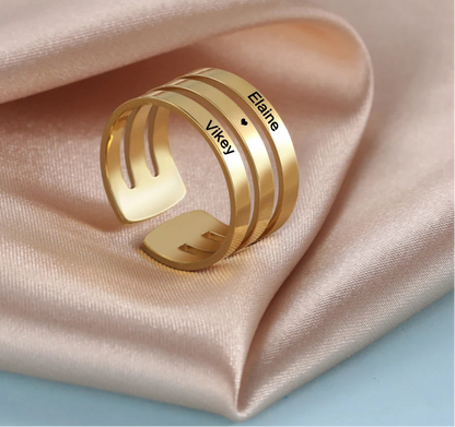 Personalised Family Ring - Ansicht 2