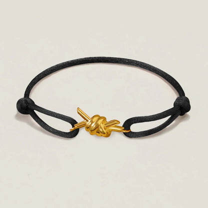 Partner Armband Leder Schwarz