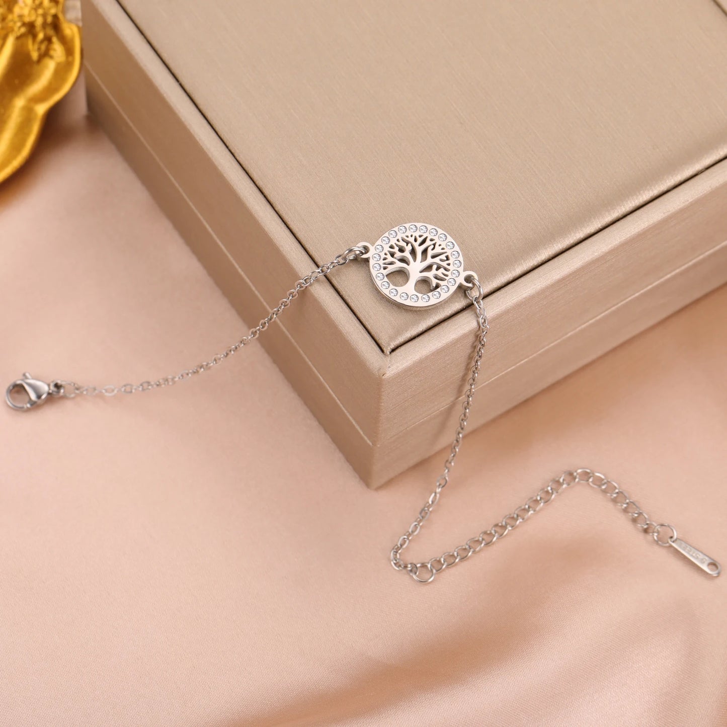 Mutter Tochter Armband Lebensblume