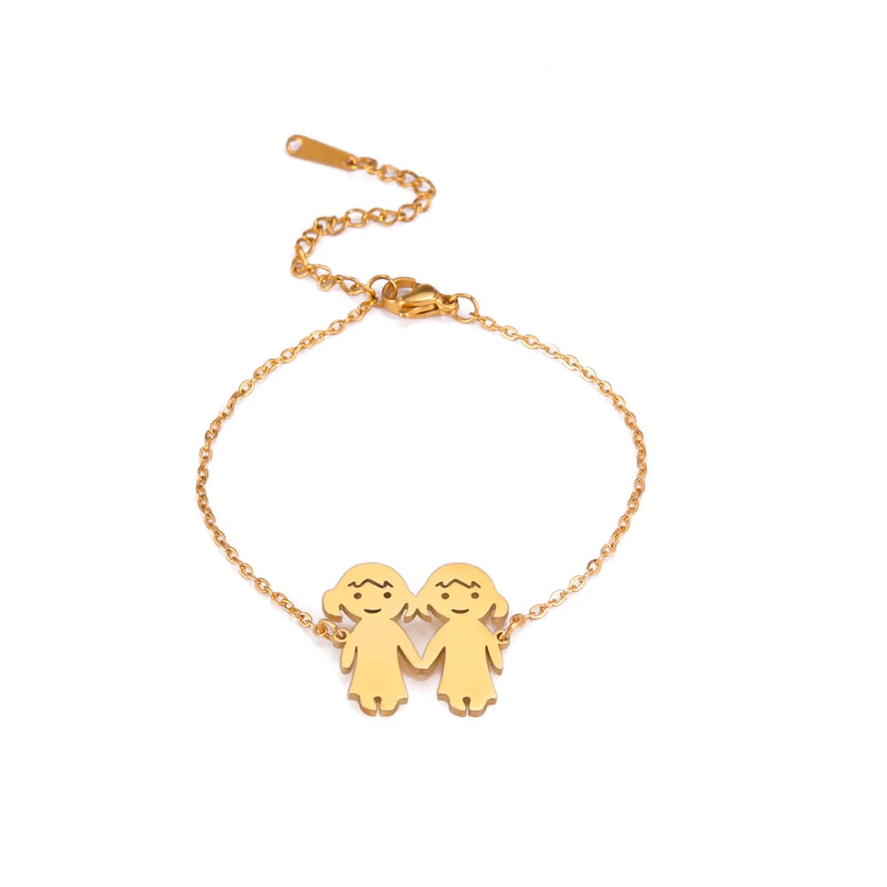 Familienarmband Gold - Ansicht 7