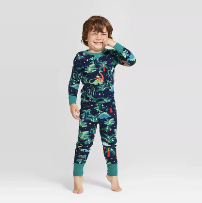Partnerlook Vater Sohn Schlafanzug