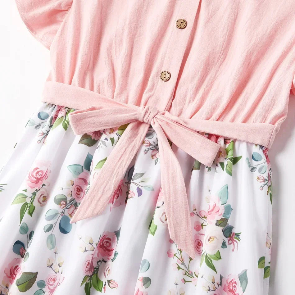 Partnerlook Mutter Tochter Kleider Hochzeit