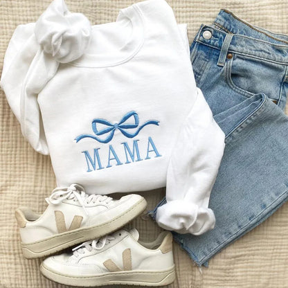 Pullover Mit Mama Aufdruck