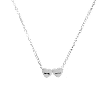 Familienkette Plättchen Silber - Ansicht 4