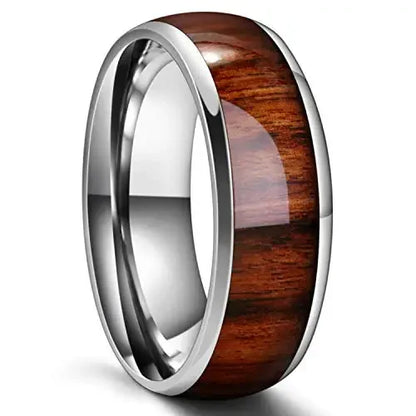 Paar Ringe Holz