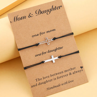 Mutter Tochter Armband Christ