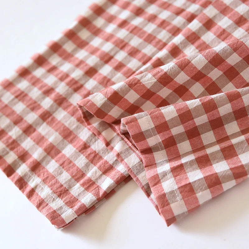 Couples Plaid Pajamas