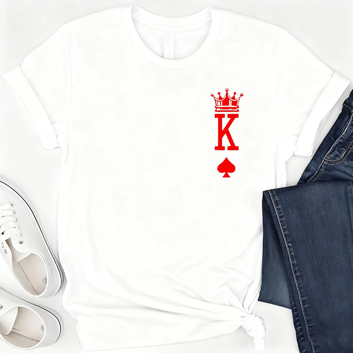 King Und Queen T Shirt Günstig - Ansicht 3