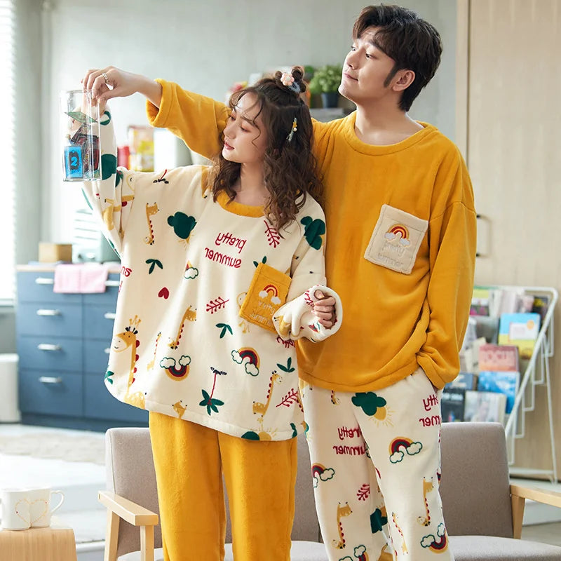 Regenbogen Matching Pyjamas Couple