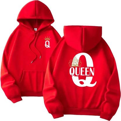 King Und Queen Hoodie Comic