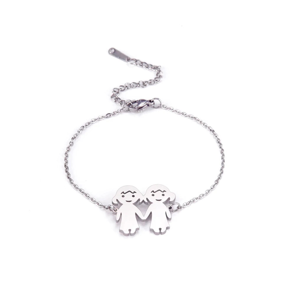 Familien Armband Silber - Ansicht 6