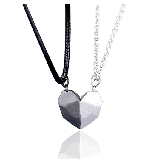 2 Piece Necklace For Couples