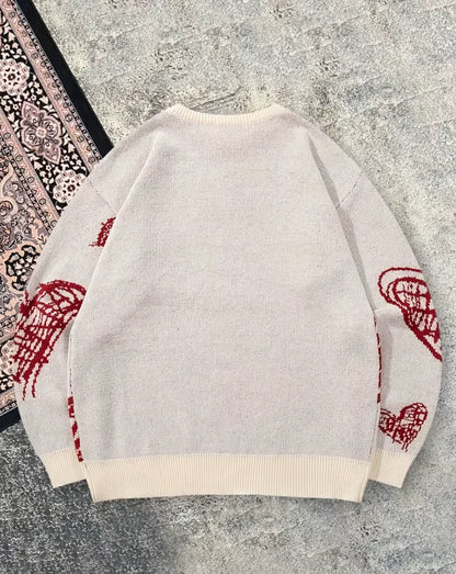Pullover Damen Mit Herzen