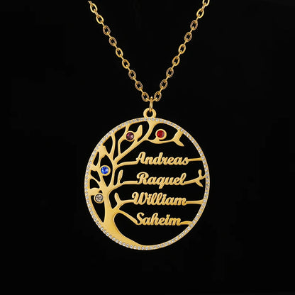 Familienkette Baum - Ansicht 2