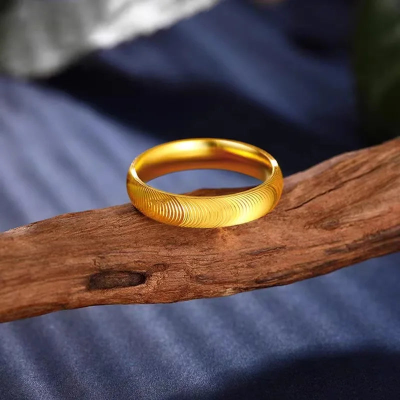 Matching Gold Rings For Best Friends - Ansicht 3
