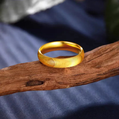 Matching Gold Rings For Best Friends - Ansicht 3