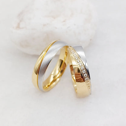 Couple His And Hers Wedding Rings