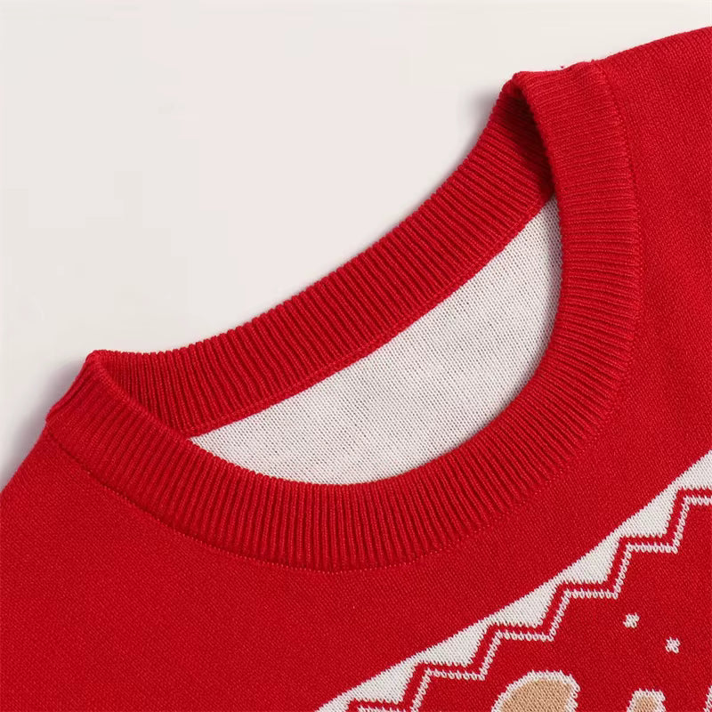 Mama Tochter Pullover Schneeflocke