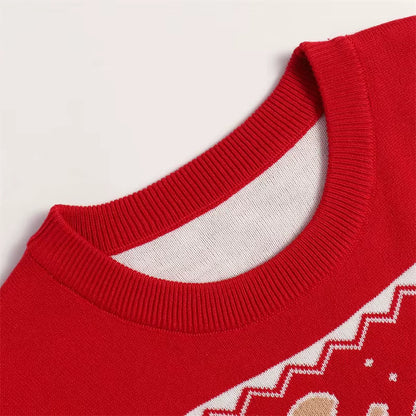 Mama Tochter Pullover Schneeflocke