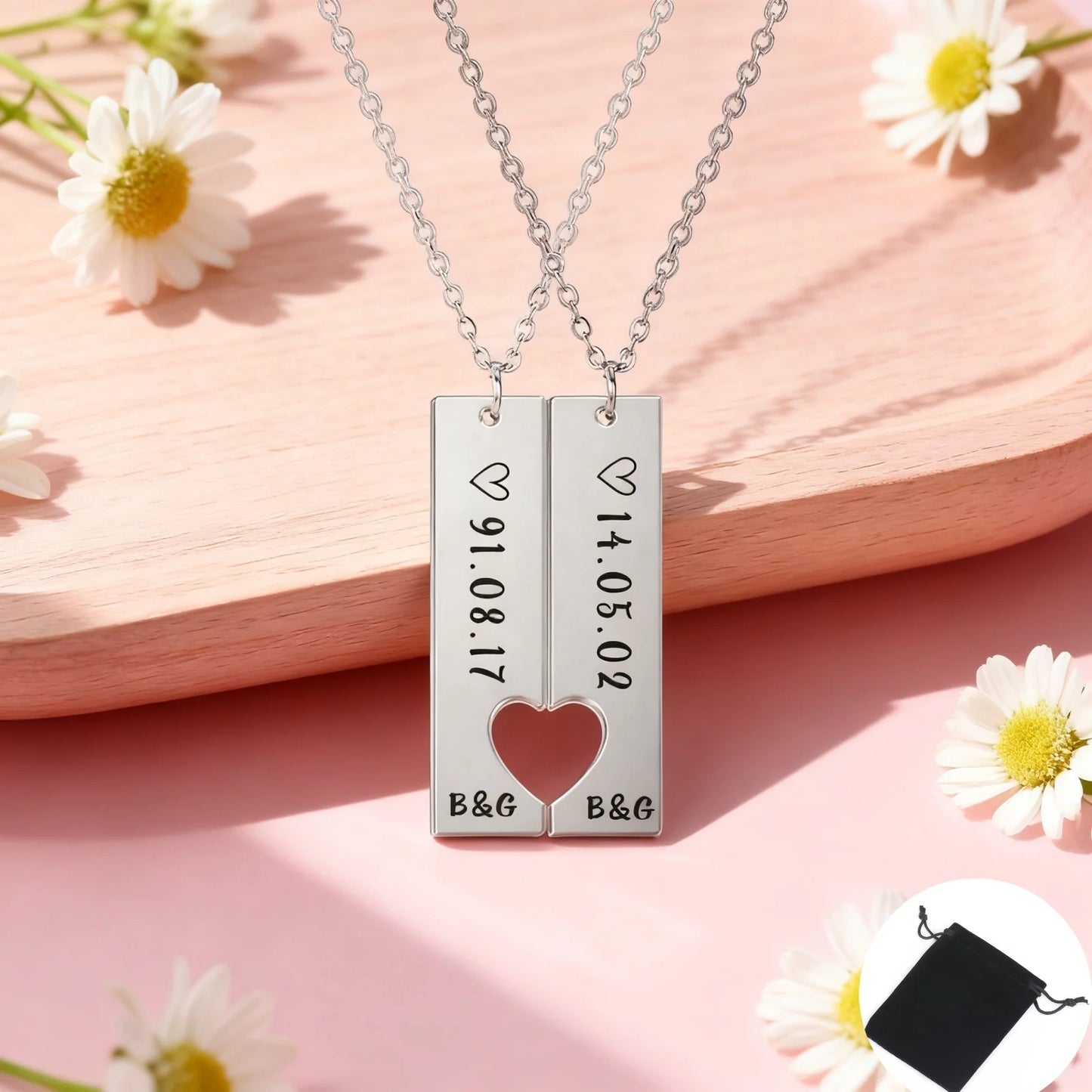 Pärchen Kette Mit Gravur Günstig