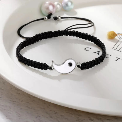 Yin Yang Matching Bracelets