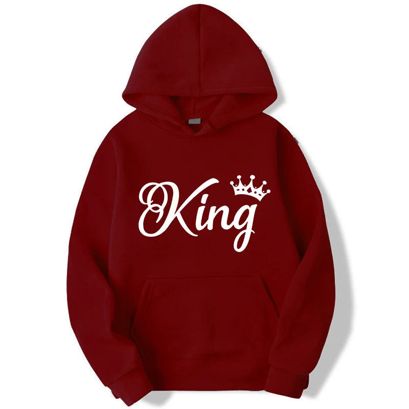King Und Queen Pulli Rot – Ansicht 2