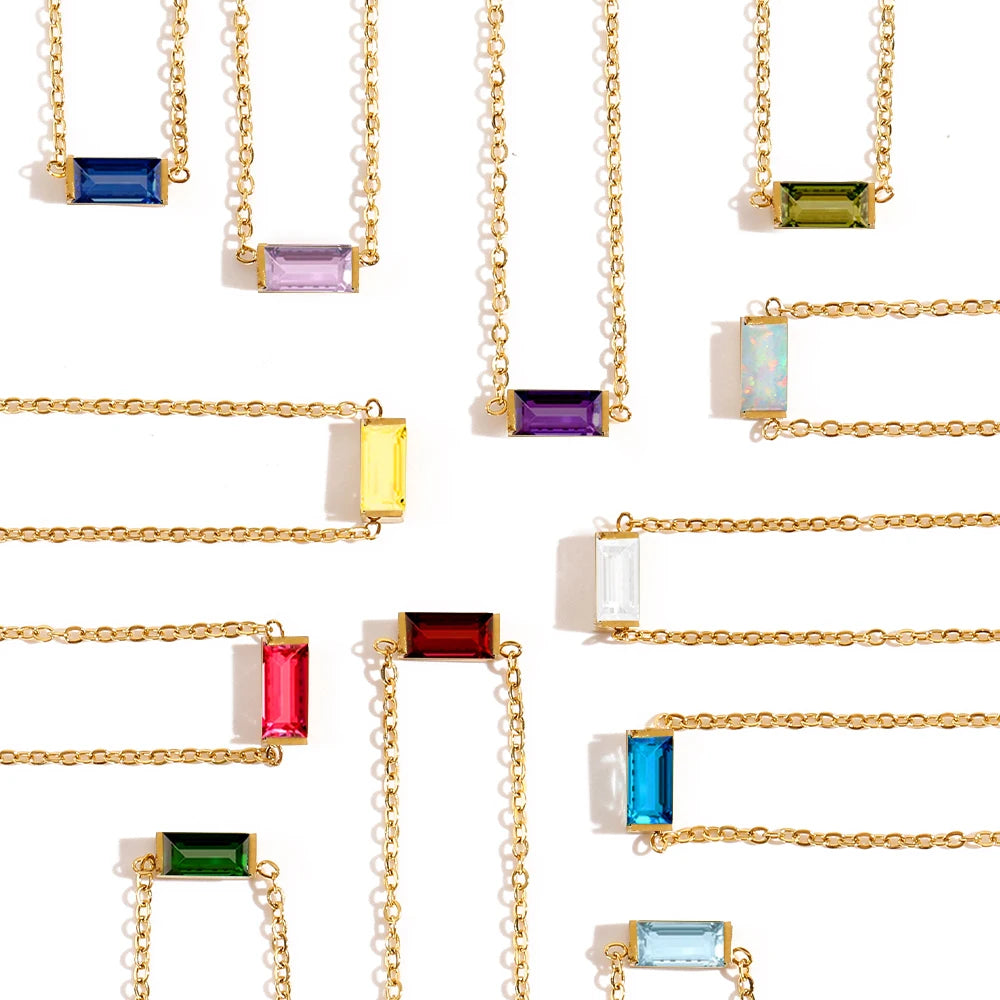 Mother Daughter Birthstone Bracelet