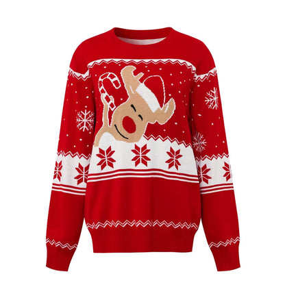 Mama Tochter Pullover Schneeflocke