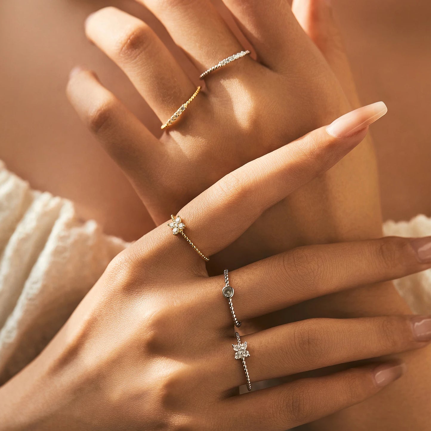 Friendship Rings For 3 Best Friends