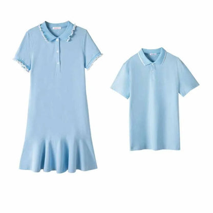 Mom And Daughter Matching Dress For First Birthday